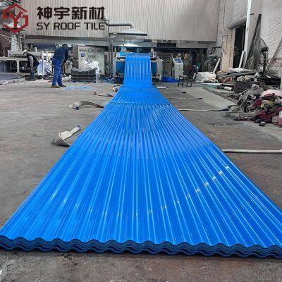 High Quality UPVC Roof Fireproof PVC Roofing Panel photo-4