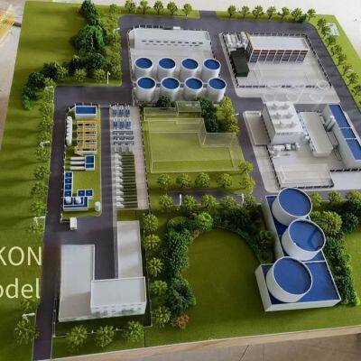Custom-made Sand Table Models for Factory Area Planning and Layout. Custom-made Sand Tables for Industrial Workshops.