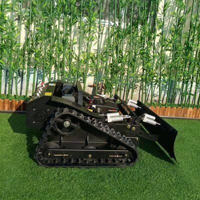 9HP Industrial Single Cylinder Loncin 224CC Gasoline Engine Tracked Remote Operated Bush Trimmer photo-5
