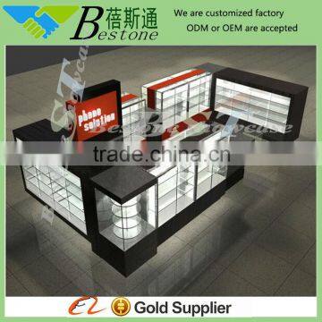 mall mobile phone shop interior kiosk furniture design