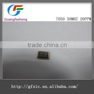 50mhz 7x5 Active SMD Quartz Crystal Oscillator 50mhz 50.000mhz 5*7 7050 5 7 20ppm to 50ppm 15pf
