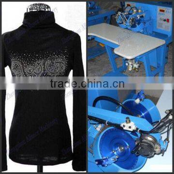 2015 made in China ultrasonic hot fix strass setting machine