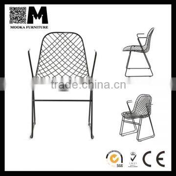 high quality new design durable oudoor wire dining chair MKMW11