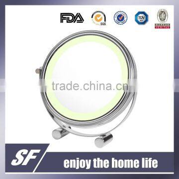 Table Decorative /LED Light / Iron / Magnifying / Chromeplate Makeup Mirror