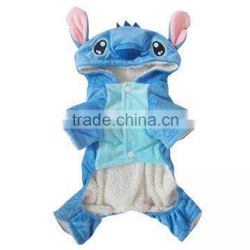 Suitable for fall/winter shearing Velvet & thick sponge pet dog clothes