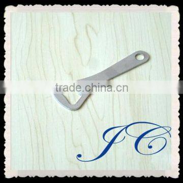 Metal simple beer bottle opener with chain factory b-532