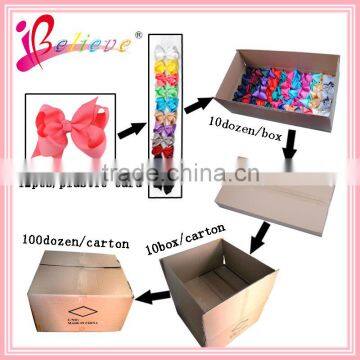 Global Hot Selling Hair Accessories Factory Wholesale Nice Christmas Ribbon Bow Hair Clip for Kids (XH11-7146) photo-6