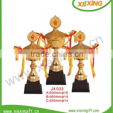 professional custom big gold basketball trophy