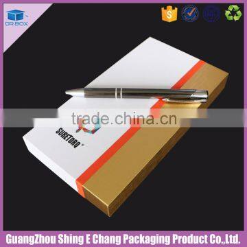 2016 special design paper pen box with your logo