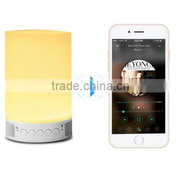 APP Bluetooth 4.0 with touch sensor intelligent emotional speaker lamp