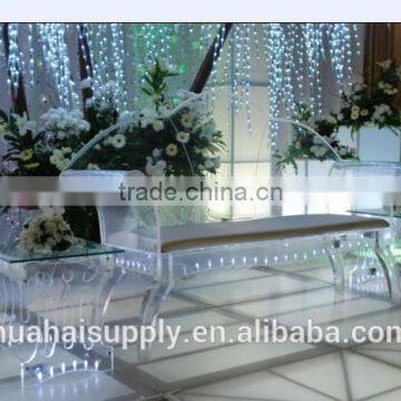 noble acrylic crystal living room sofa stes