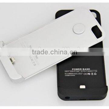 External back battery case for IPhone 5/5C/5S 2200mAh power case