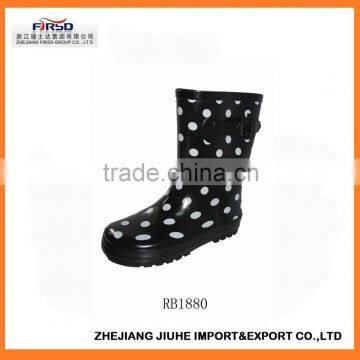 DOT Style Kids Children Rubber Boot for Kids