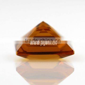 Synthetic Square Yellow Citrine Nano Spinel Stone for Luxury Jewelry Wax Setting photo-4