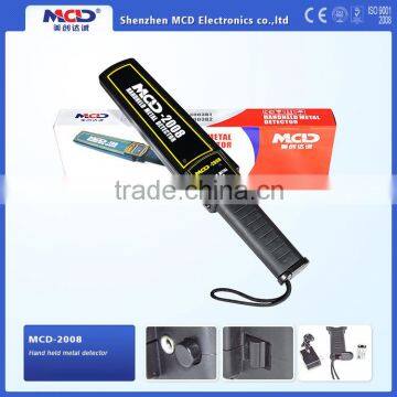 MCD-2008 weapon scanner security wand cheap super scanner Hand Held Metal Detector