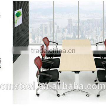 Commercial Office Furniture Stainless Steel Metal Training Table Workstation photo-2