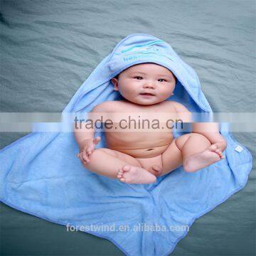 100% organic cotton solid color hooded baby towel with hooded                        
                                                Quality Choice