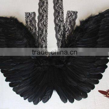 Wholesale Feather Suppliers Fashional Feather Angel Wings And Angel Wings Christmas Ornament For Party Decorations