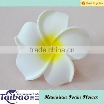 Women wearing DIY factory direct artificial Hawaiian foam frangipani flowers