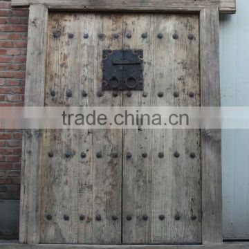 Chinese natural elm wood folding antique doors                        
                                                Quality Choice