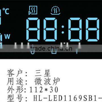 Factory price electronic components custom led display for oven