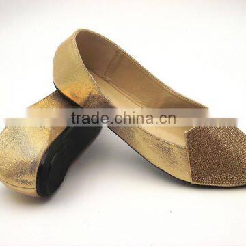 New Design With Diamond Fashion Dress Flat Shoes in Stock photo-2
