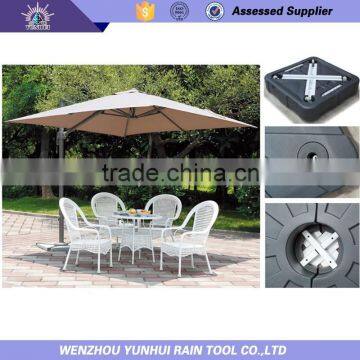 Square style Outdoor Patio Roman umbrellas