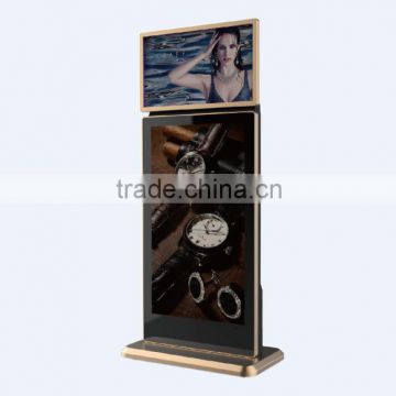 New Inventions Vertical Display tv/ Indoor Advertising Kiosk Lcd Monitor/ Touch screen kiosk totem lcd display