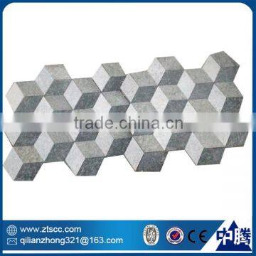 round mosaic tile/natural mosaic stone