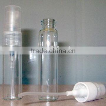 tubular perfume glass vial