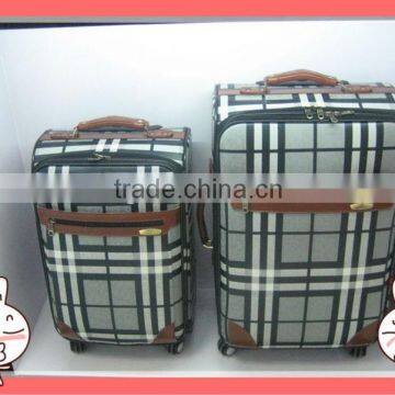 2015 Top design Eminent PU Trolley Case on wheels