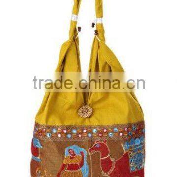 Boho Hippie Ethnic India Handicraft Sling Shoulder Bag,Tribal Bohemian Shoulder bags,bohemian style fashion women's shoulder bag