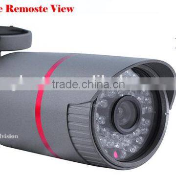 POE 720p ip camera h.264 with wide angle lens night vision ONVIF