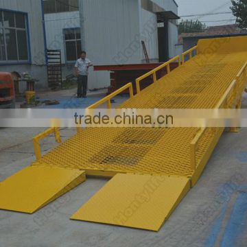 container dock ramp for forklift aluminium loading ramp