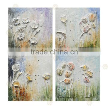 Natural Attractive Supermarket Decorating Art Resin Relief Oil