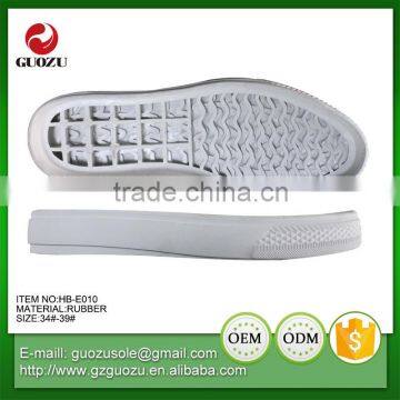 wholesale lady casual shoe sole rubber sole factory