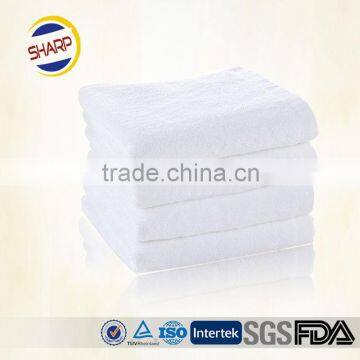 5 star hotel disposable cotton towel, soft terry towelling fabric