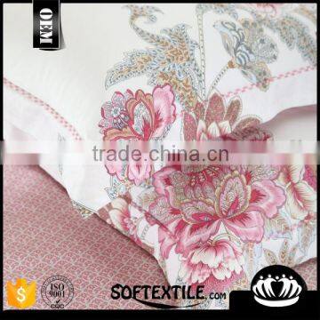 Wholesale Price 100%cotton Red Palid Print Flat Sheet Chinese Bedding Wholesale Children's Bedding Sets photo-2