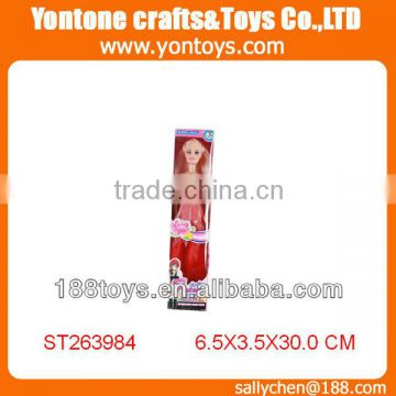 11.5 inch cheap beauty girl doll toy