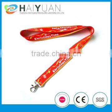 door to door non-pilling polyster heat-transfer lanyard