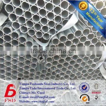 price&specification galvanized iron pipe, water pipe price