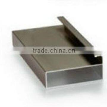 anodized customized kitchen cabinet door extruded aluminium profile