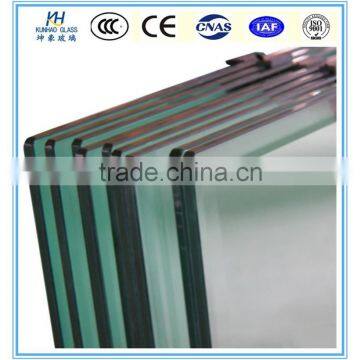 Laminated glass factory production 6mm thick laminated frosted glass