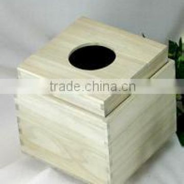 wholesale custom creative high quality wooden tissue box