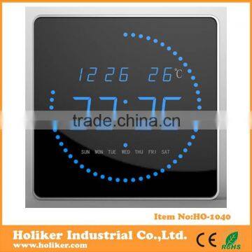 digital LED wall clock for home decoration