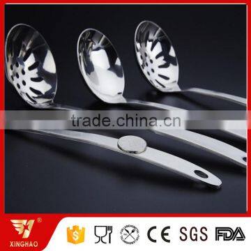 Mirror Polish Cookware Stainless Steel Cooking Slotted Spoon photo-5