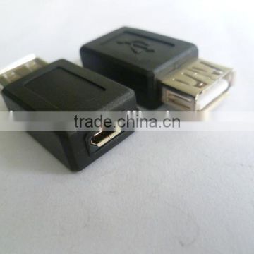 USB AF to micro F Adapter, Supports 10Mbps and 100Mbps N-way Auto-negotiation Operation