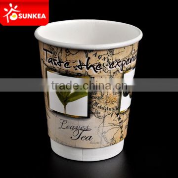 Disposable custom logo marked coffee water paper cup                        
                                                Quality Choice