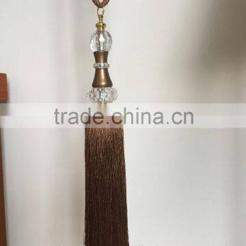 wholesaler china supplier curtain polyester tassel tiebacks