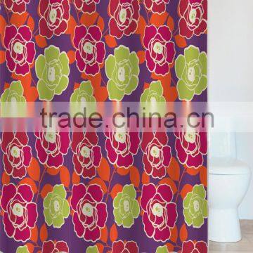 Popular houseware home washroom tub shower curtain